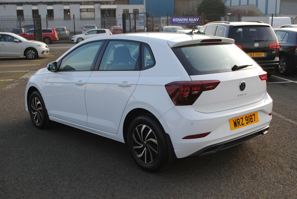 Volkswagen Polo 2025 Volkswagen Polo 1.0 Life Tsi 95 Rear Sensors WRZ9187 White #6
