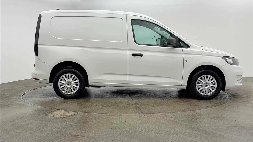 Volkswagen Caddy Ex.vat 2025 Volkswagen Caddy 2.0 Tdi Commerce Plus GD74CZP White #3