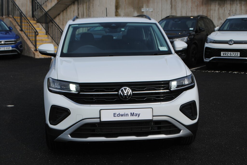 Volkswagen T-Cross 2025 Volkswagen T-cross 1.0 Life Tsi 115 WRZ9934 White #2