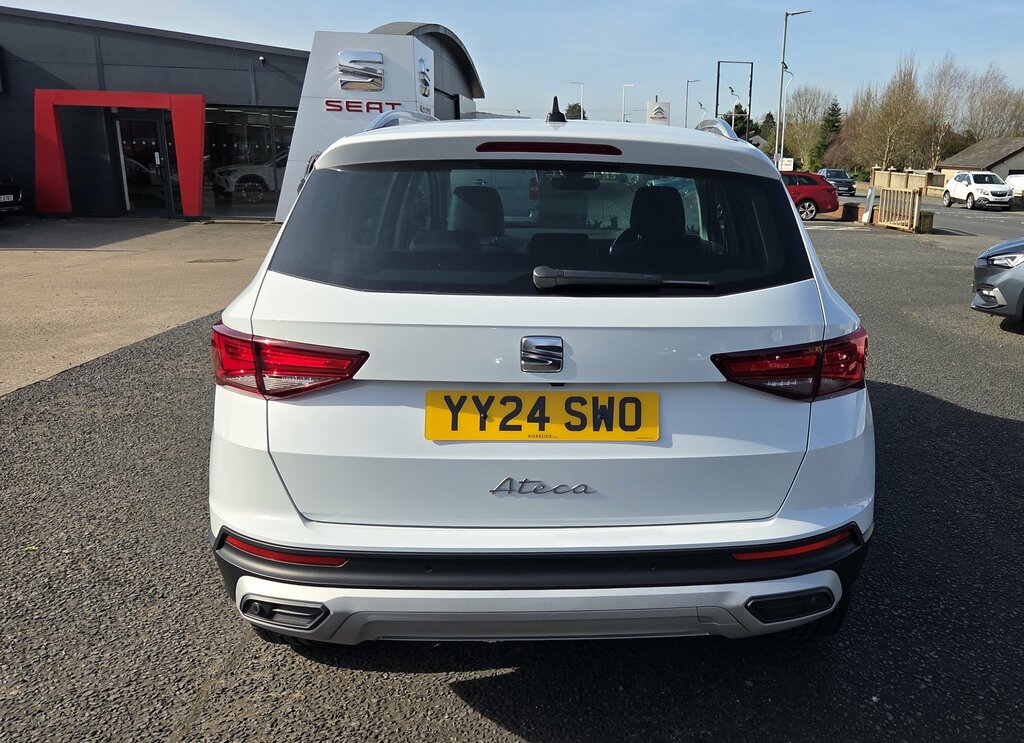 Seat Ateca 2024 Seat Ateca 1.5 Ecotsi Xperience Dsg Only 1849 White #3