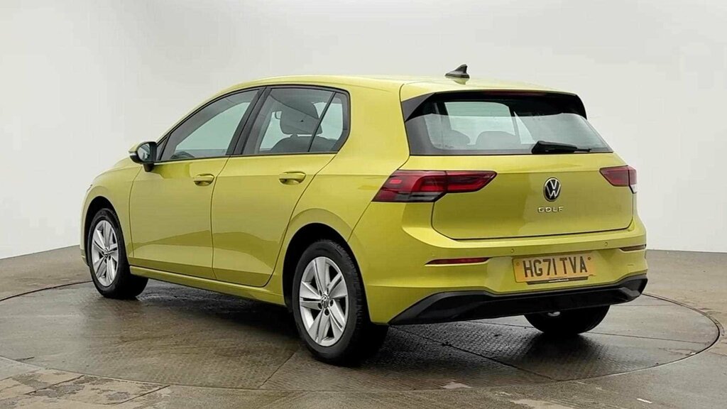 Volkswagen Golf 2022 Volkswagen Golf 2.0 Life Tdi HG71TVA Yellow #3