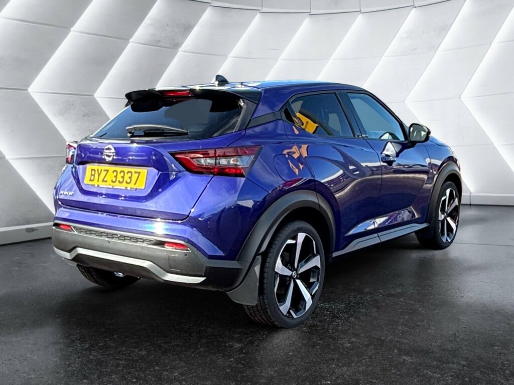 Nissan Juke 2022 Nissan Juke 1.0 Dig-t Tekna Dct BYZ3337 Blue #5