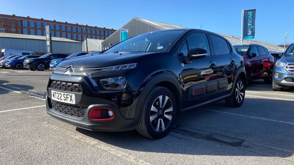 Citroen C3 1.2 Puretech C-series Hatchback MT22SFX Black #6