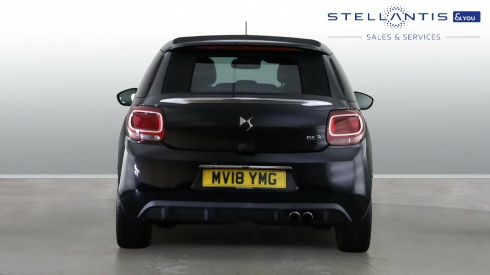 DS DS 3 Cabrio 1.2 Puretech Connected Chic Cabriolet Euro 6 Ss Black #13