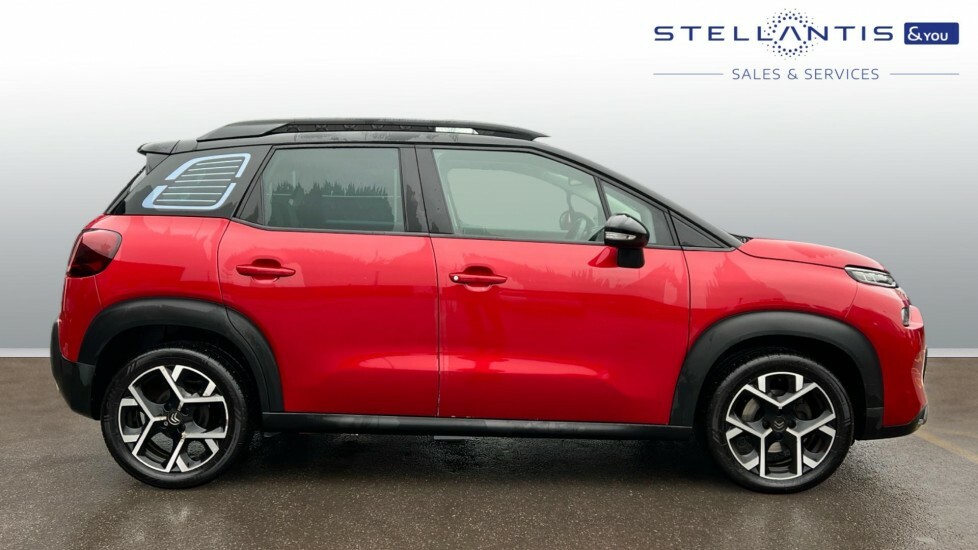 Citroen C3 Aircross 1.2 Puretech Shine Plus Suv Euro YP22WDZ Red #2