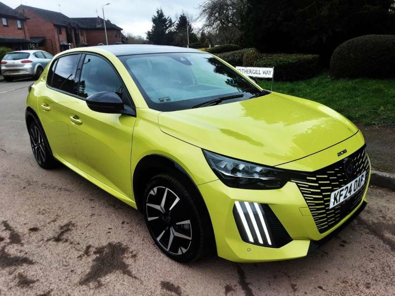 Peugeot e-208 115Kw Gt 51Kwh - 2024 24 Yellow #5