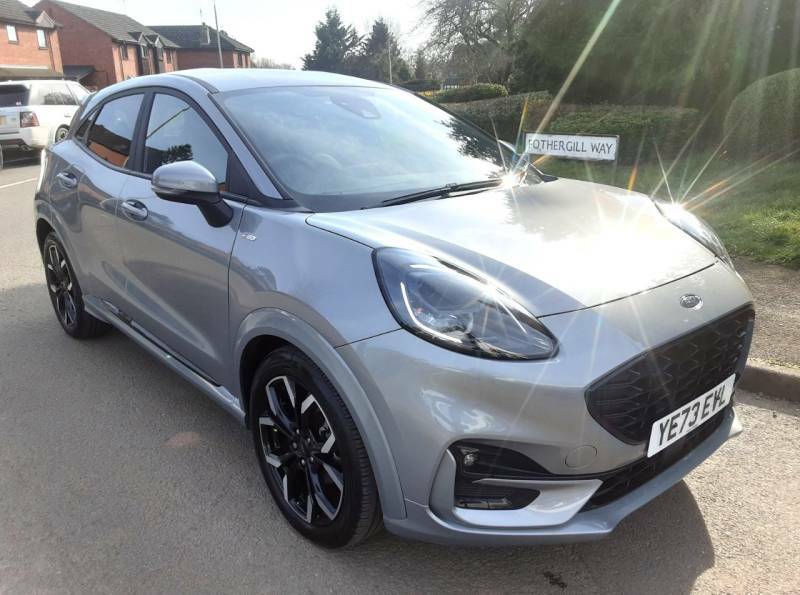Ford Puma 1.0 Ecoboost Hybrid Mhev St-line X - 2023 73 YE73EVL Silver #5