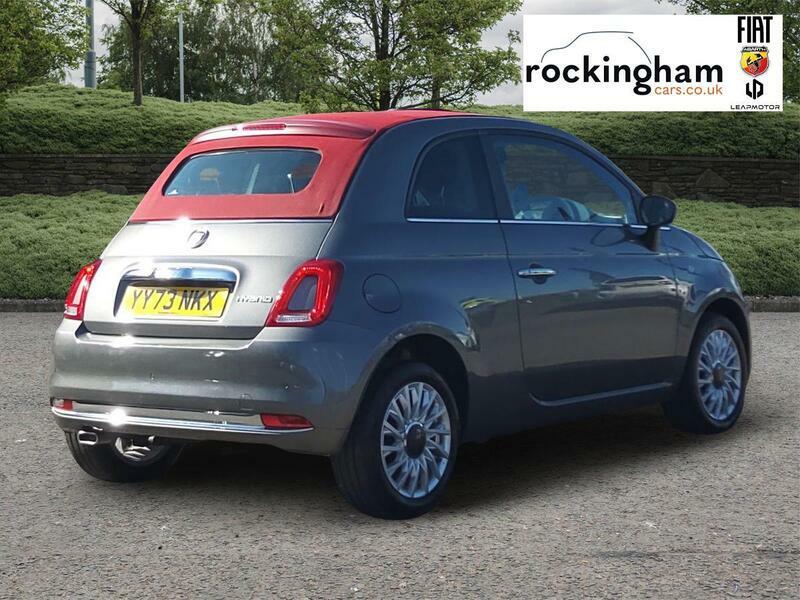 Fiat 500C Manual YY73NKX Grey #4