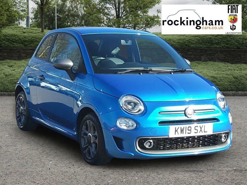 Fiat 500 Manual Blue