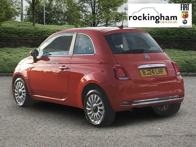 Fiat 500 Manual BJ24LHF Red #5