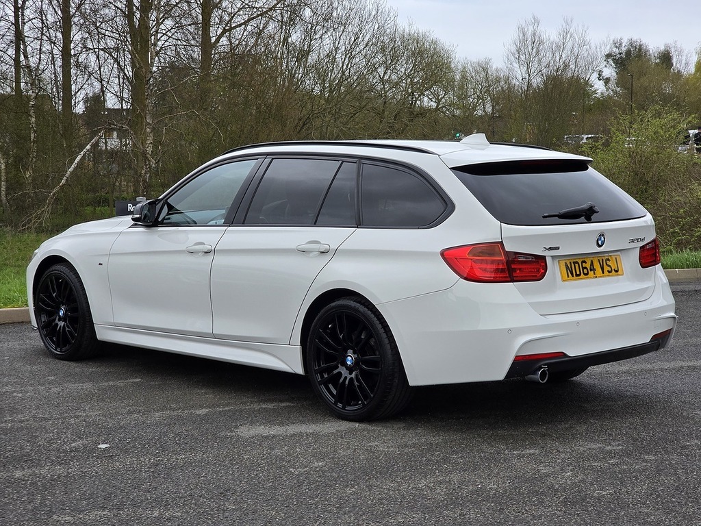 BMW 3 Series 320D M Sport ND64VSJ White #2