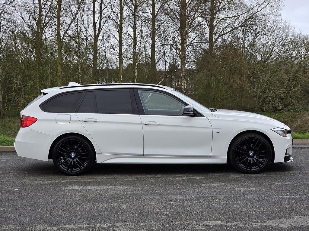 BMW 3 Series 320D M Sport ND64VSJ White #5
