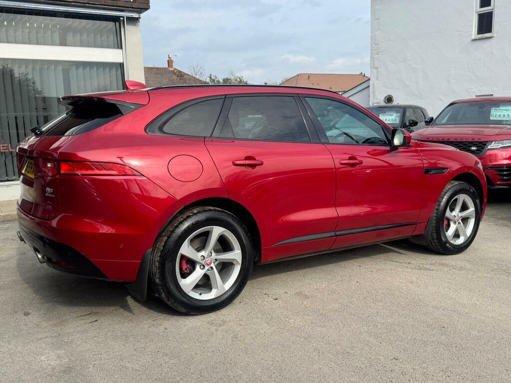 Jaguar F-Pace 3.0 D300 V6 S Awd Euro 6 Ss WU16EHX Red #3