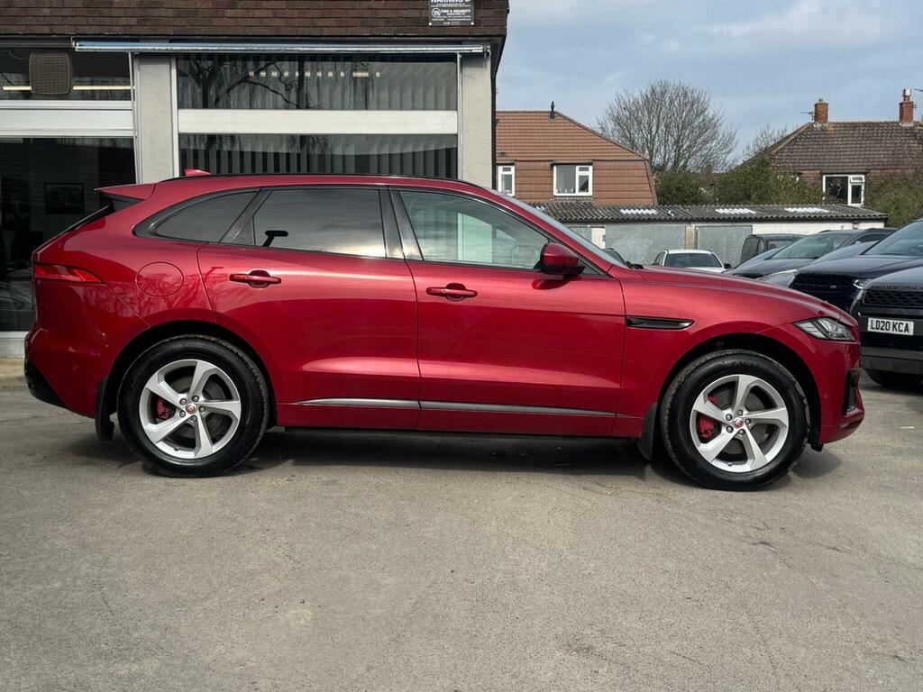 Jaguar F-Pace 3.0 D300 V6 S Awd Euro 6 Ss WU16EHX Red #2