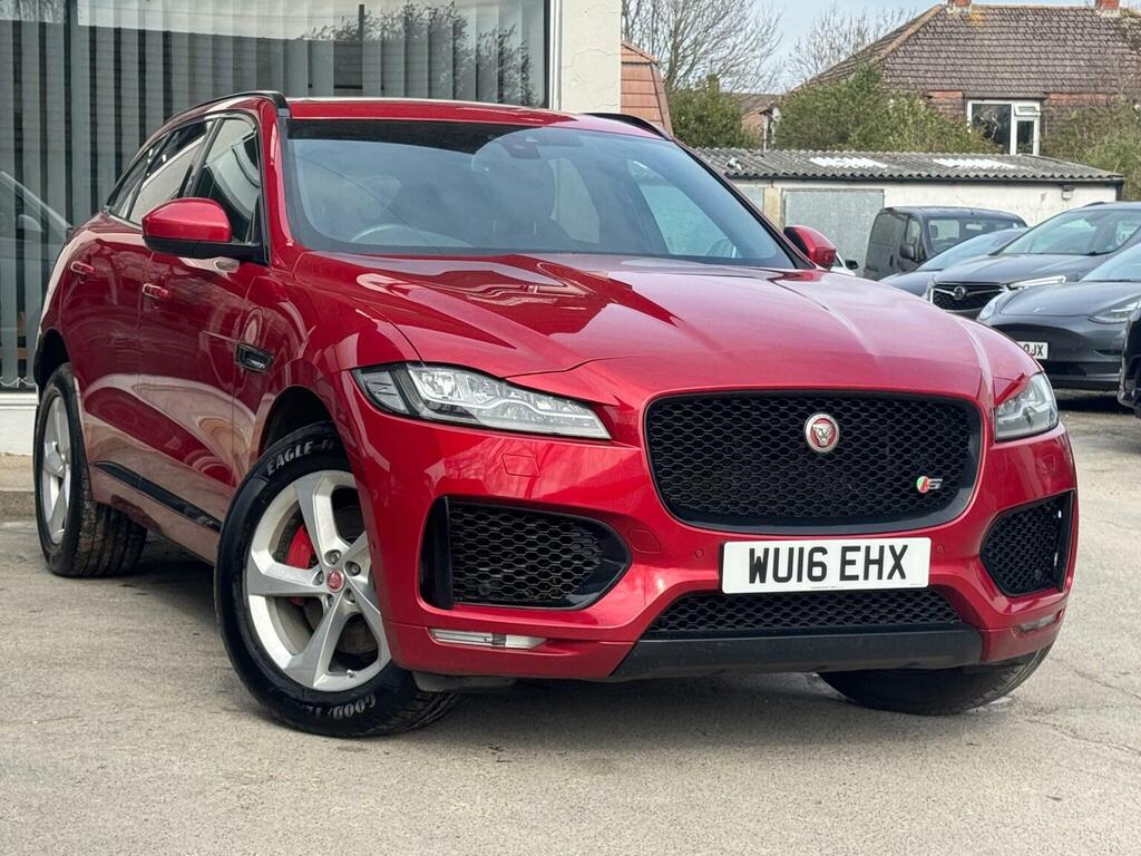 Jaguar F-Pace 3.0 D300 V6 S Awd Euro 6 Ss Red