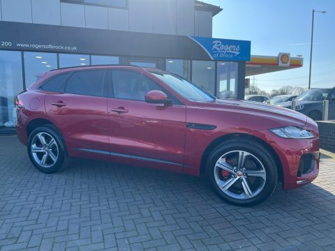 Jaguar F-Pace 3.0 V6 D300s AF67CKN Red #4