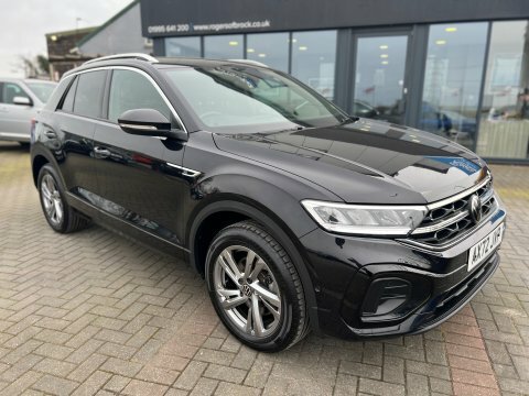 Volkswagen T-Roc R-line 2.0 Tsi AX72JVP Black #4