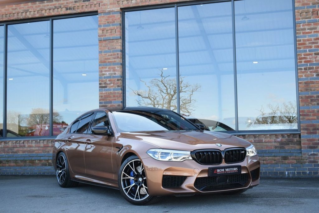 BMW M5 4.4L Competition Brown #6