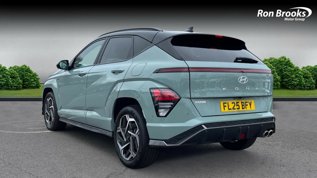 Hyundai Kona 1.6 T-gdi N Line S Dct Eur FL25BFY Green #4