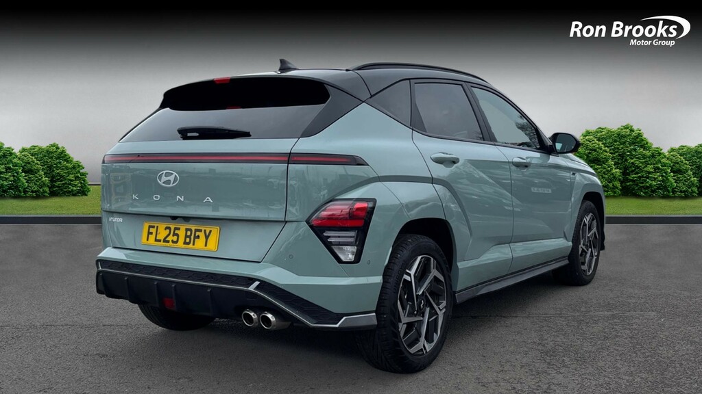 Hyundai Kona 1.6 T-gdi N Line S Dct Eur FL25BFY Green #2