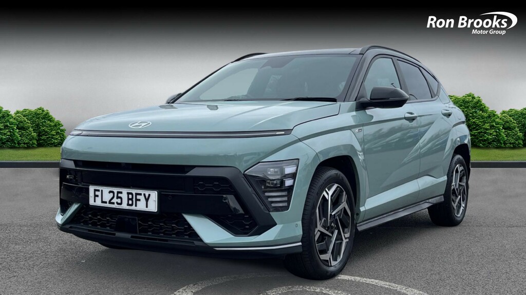 Hyundai Kona 1.6 T-gdi N Line S Dct Eur FL25BFY Green #3