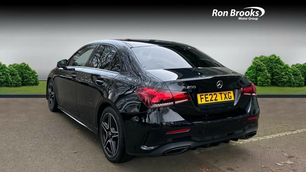 Mercedes-Benz A Class 1.3 A200 Amg Line Edition FE22TXG Black #4