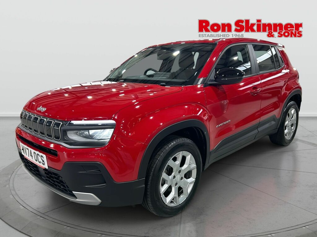 Jeep Avenger 1.2 Altitude Suv Euro 6 Ss 1 WV74OCS Red #2