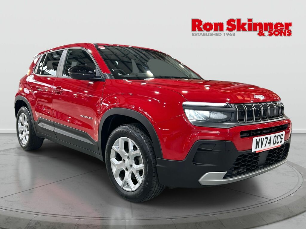 Jeep Avenger 1.2 Altitude Suv Euro 6 Ss 1 Red