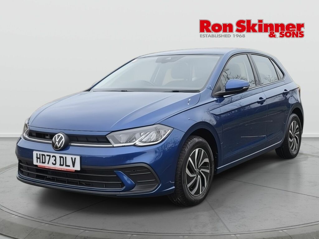 Volkswagen Polo 1.0 Tsi Life Hatchback Dsg Euro 6 Ss HD73DLV Blue #2