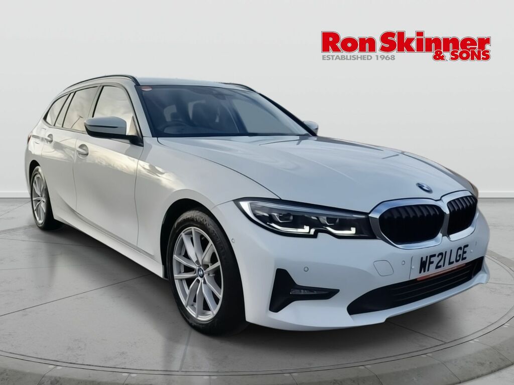 BMW 3 Series 2.0 320D Mht Se Touring Hybrid Eur White
