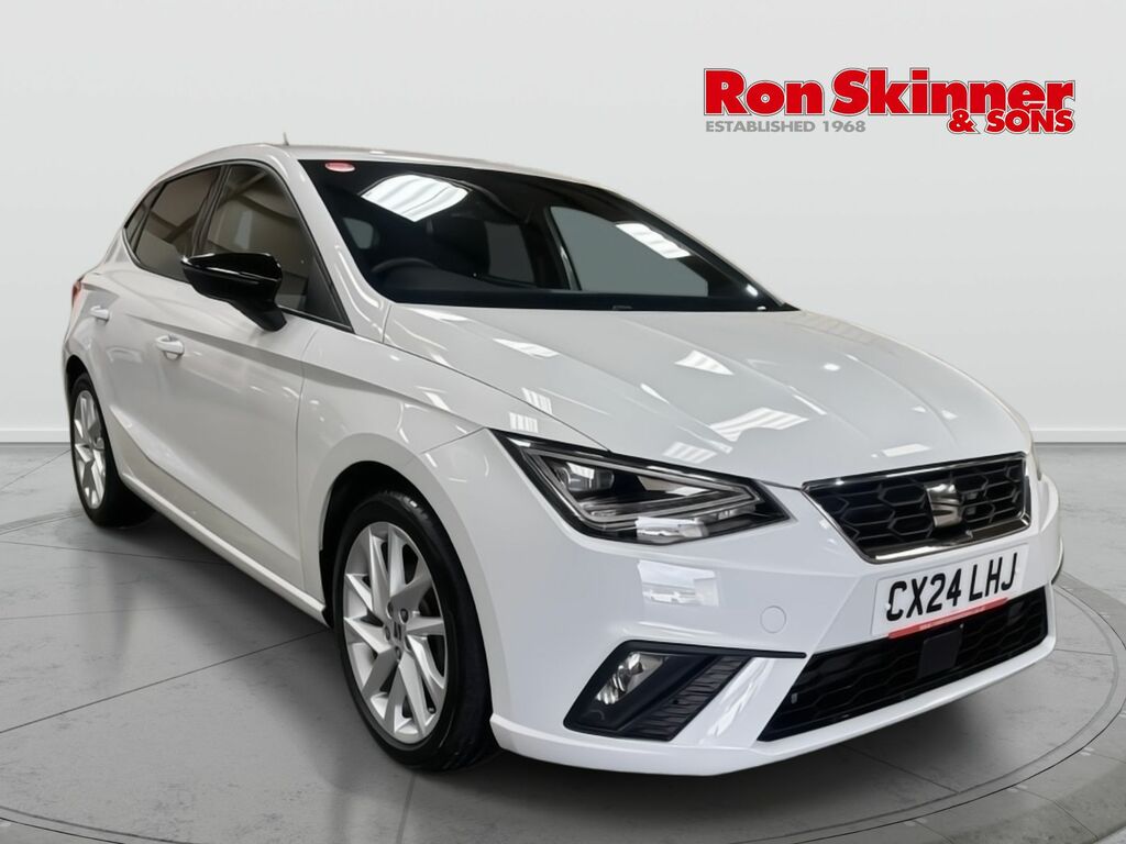 Seat Ibiza 1.0 Tsi Fr Hatchback Dsg Euro 6 Ss White