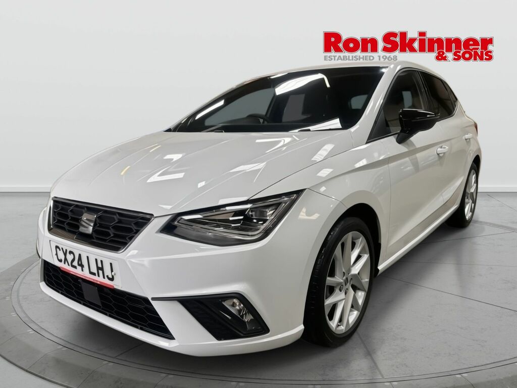 Seat Ibiza 1.0 Tsi Fr Hatchback Dsg Euro 6 Ss CX24LHJ White #2