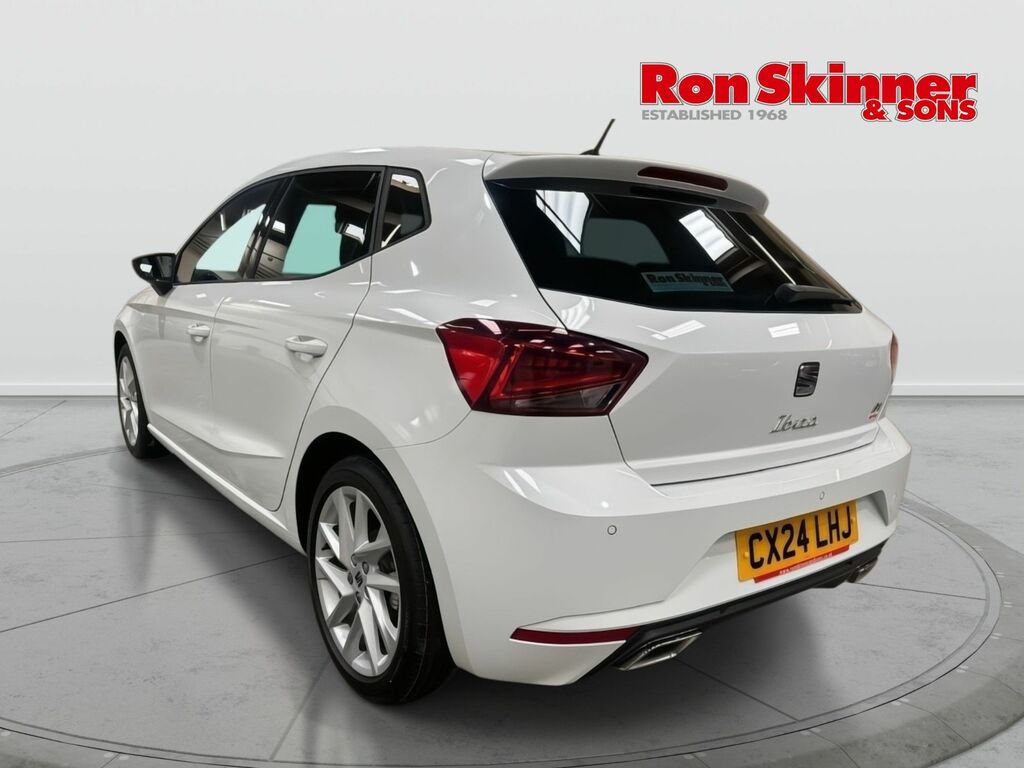 Seat Ibiza 1.0 Tsi Fr Hatchback Dsg Euro 6 Ss CX24LHJ White #3