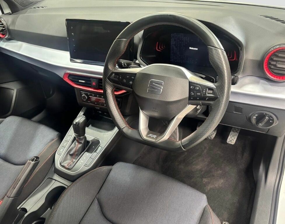 Seat Ibiza 1.0 Tsi Fr Hatchback Dsg Euro 6 Ss CX24LHJ White #6