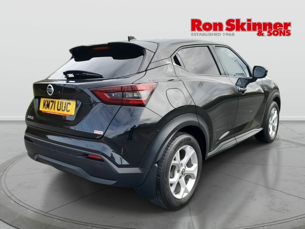 Nissan Juke 1.0 Dig-t N-connecta Suv Euro 6 KM71UUC Black #4