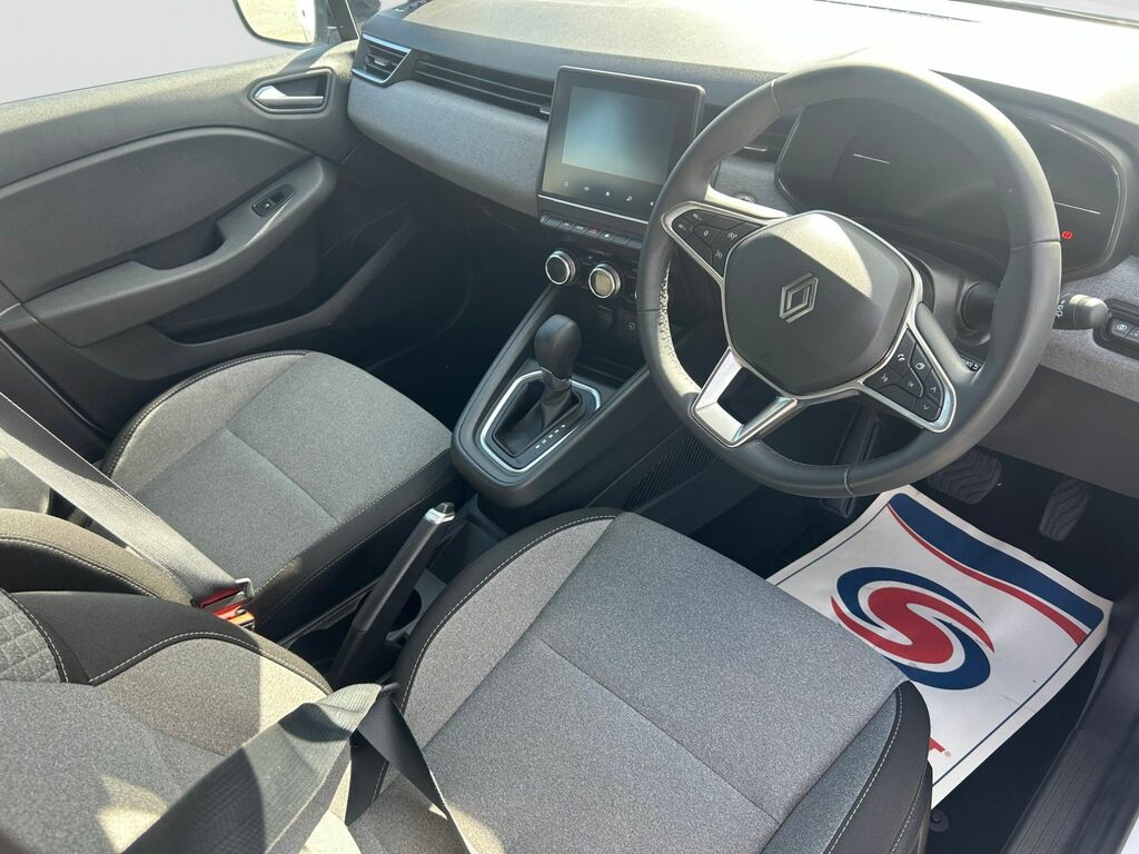 Renault Clio 1.6 E-tech Evolution Hatchback Hybrid A YS25FOV White #6