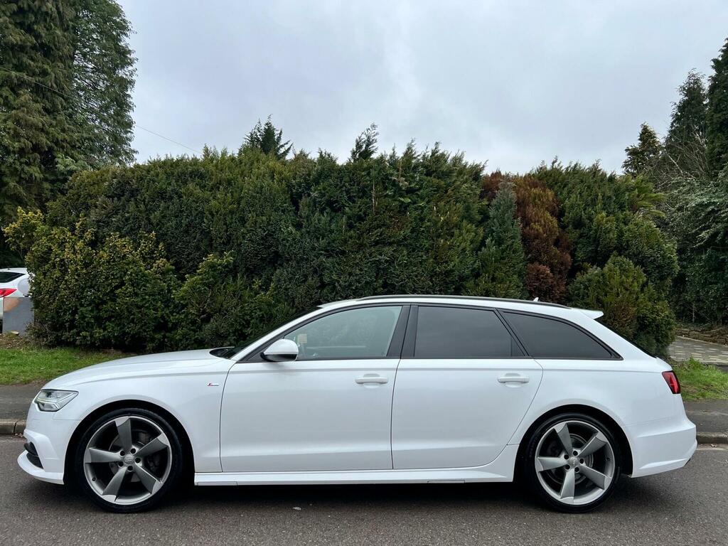 Audi A6 Avant 2.0 Tdi Ultra Black Edition Euro 6 Ss White #3