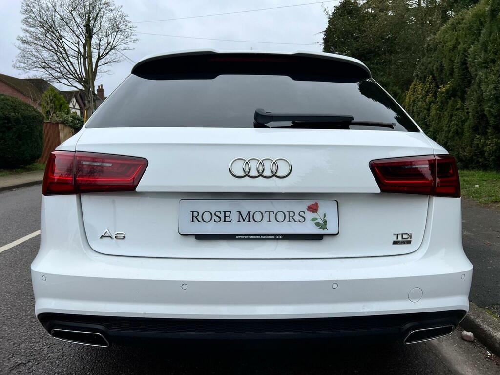 Audi A6 Avant 2.0 Tdi Ultra Black Edition Euro 6 Ss White #5