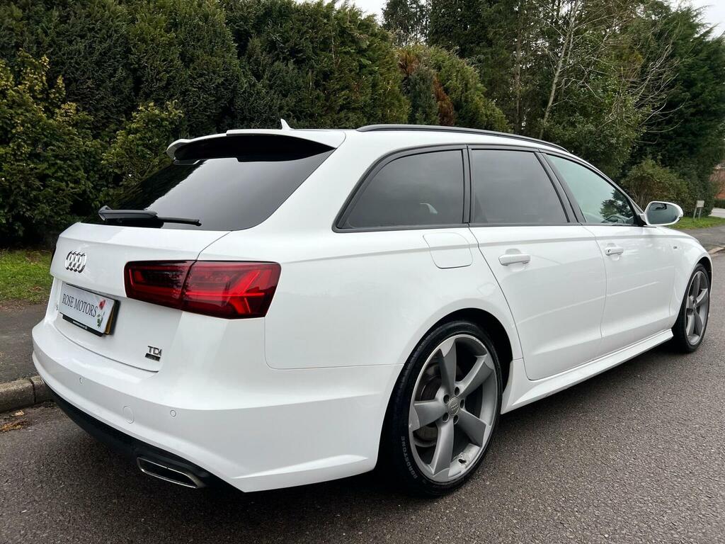 Audi A6 Avant 2.0 Tdi Ultra Black Edition Euro 6 Ss White #6