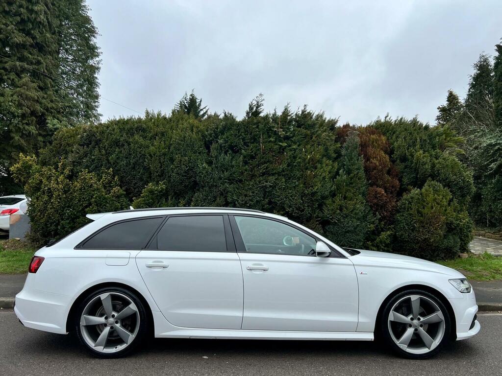 Audi A6 Avant 2.0 Tdi Ultra Black Edition Euro 6 Ss White #2