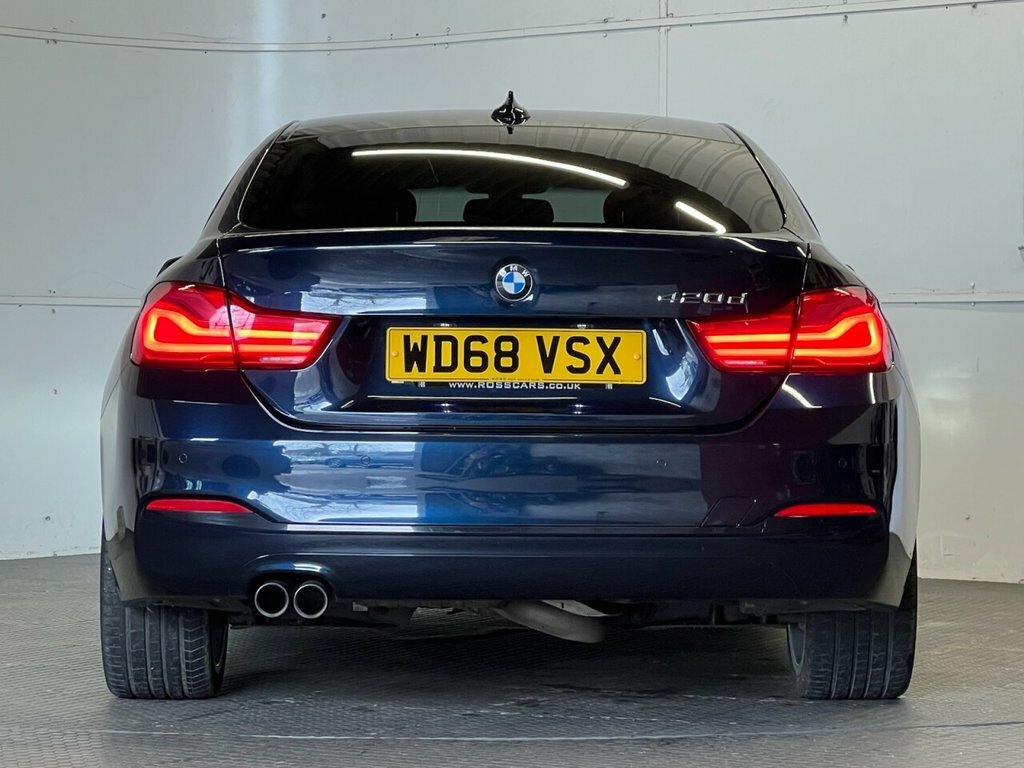 BMW 4 Series Gran Coupe 2L Sport Blue #4