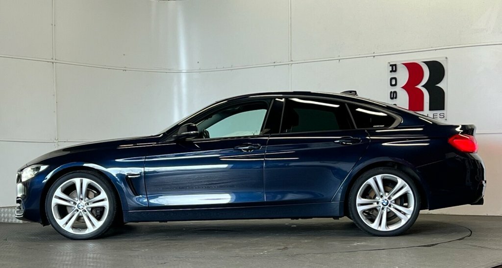BMW 4 Series Gran Coupe 2L Sport Blue #6