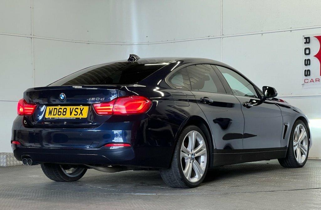 BMW 4 Series Gran Coupe 2L Sport Blue #3
