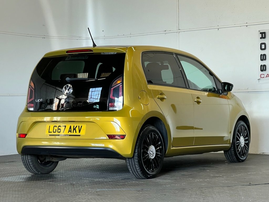 Volkswagen Up Hatchback LG67AKV Yellow #3
