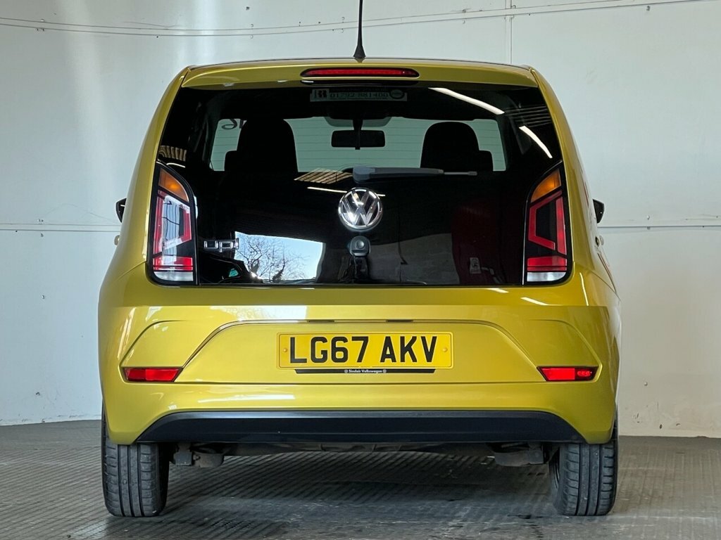 Volkswagen Up Hatchback LG67AKV Yellow #4