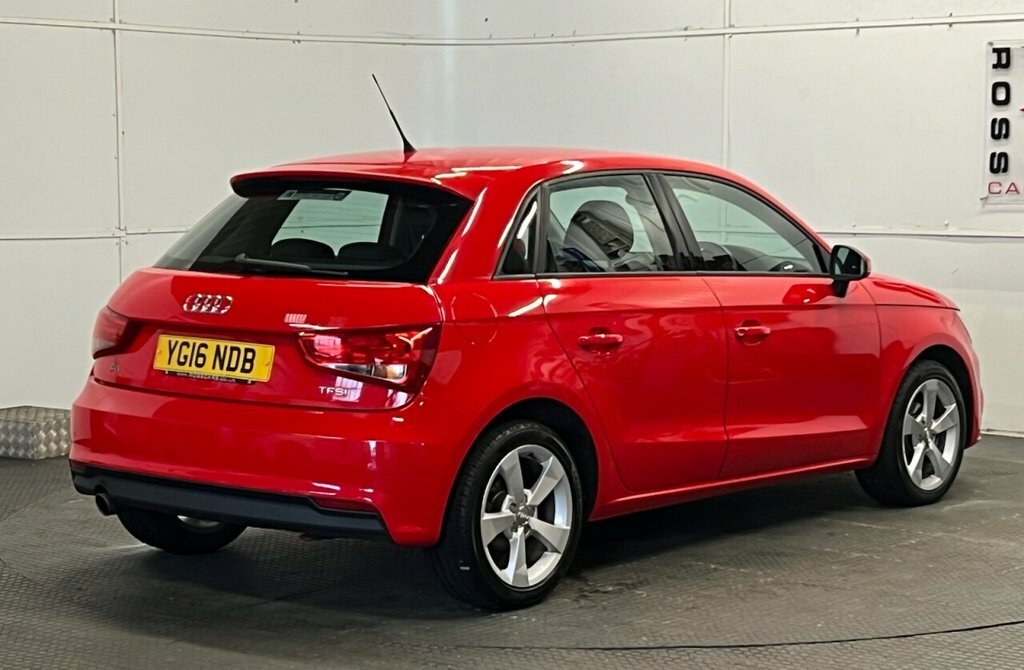 Audi A1 1L Sport YG16NDB Red #3