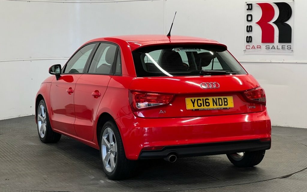 Audi A1 1L Sport YG16NDB Red #5
