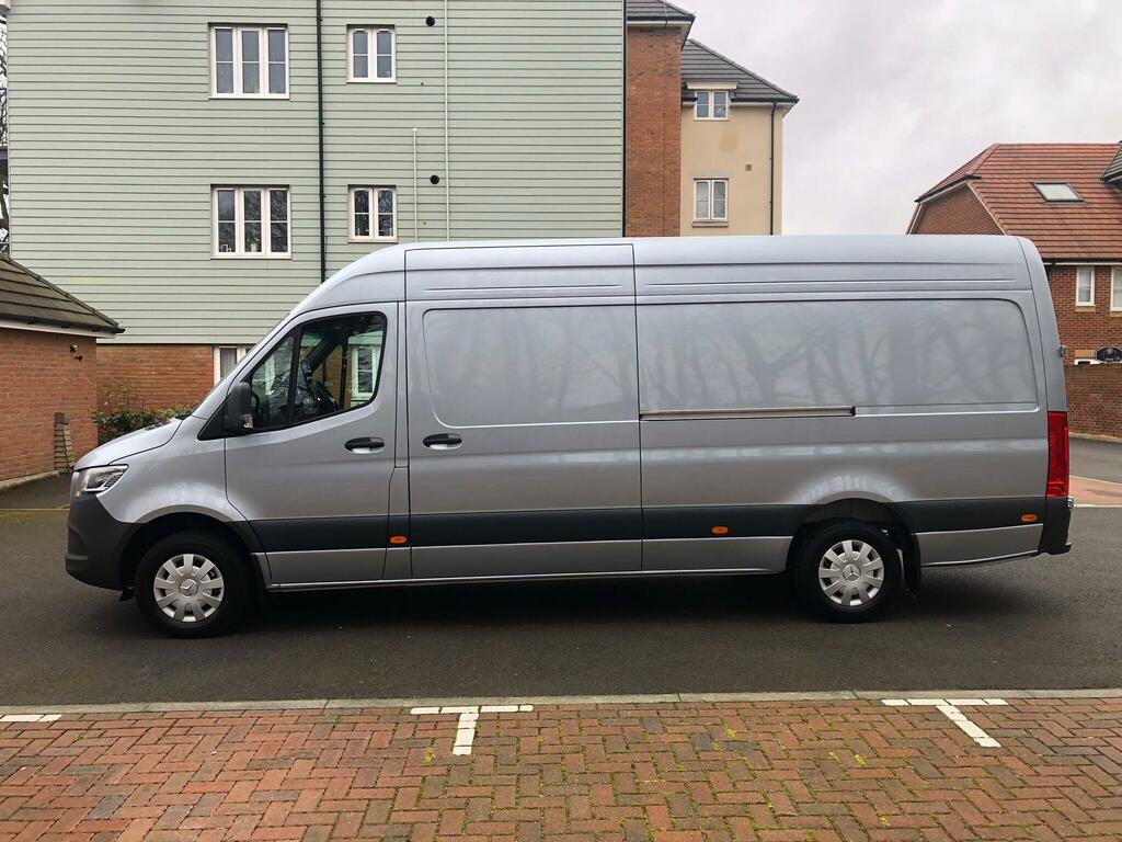 Mercedes-Benz Sprinter 2.0 315 Cdi Hd Select G-tronic Rwd L3 H2 Euro 6 S  Silver #5