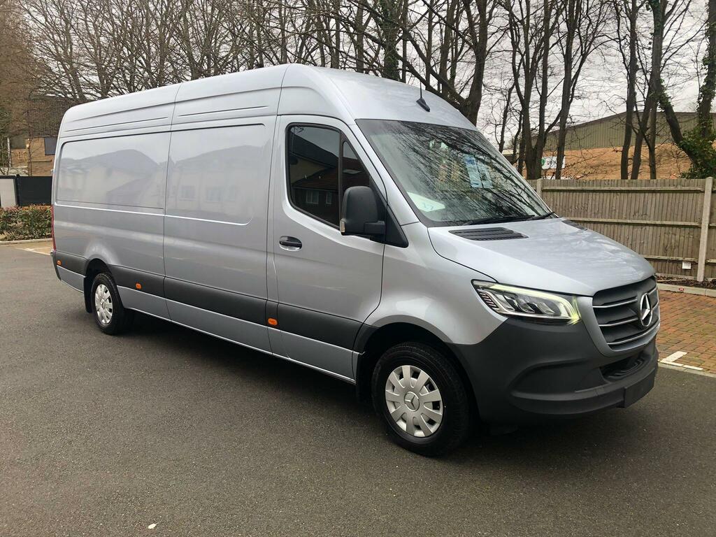 Mercedes-Benz Sprinter 2.0 315 Cdi Hd Select G-tronic Rwd L3 H2 Euro 6 S Silver