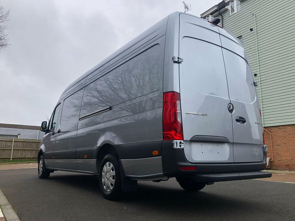 Mercedes-Benz Sprinter 2.0 315 Cdi Hd Select G-tronic Rwd L3 H2 Euro 6 S  Silver #4
